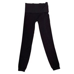 SPANX Look At Me Now Seamless Black‎ Leggings - Size M